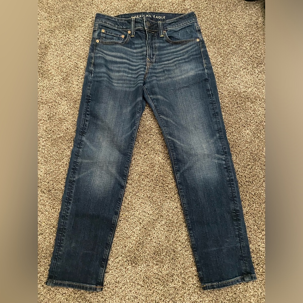 American eagle skinny jeans athletic fit  size 28x28